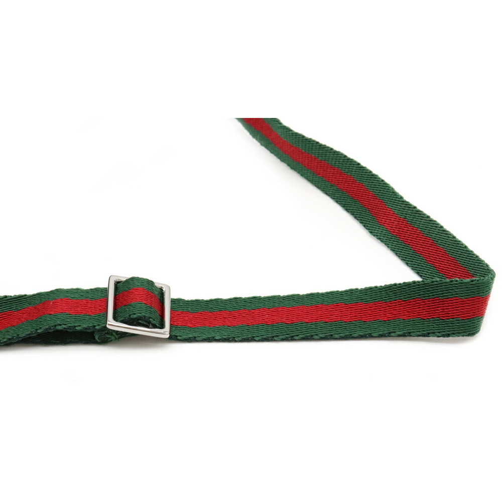 Gucci Pouch Leather Black Accessory Sherry Line View 4
